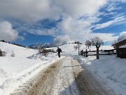 MONTE VACCAREGGIO (raggiunta quota 1430 m) da Malg (1078 m) di Dossena – 30genn26 - FOTOGALLERY
